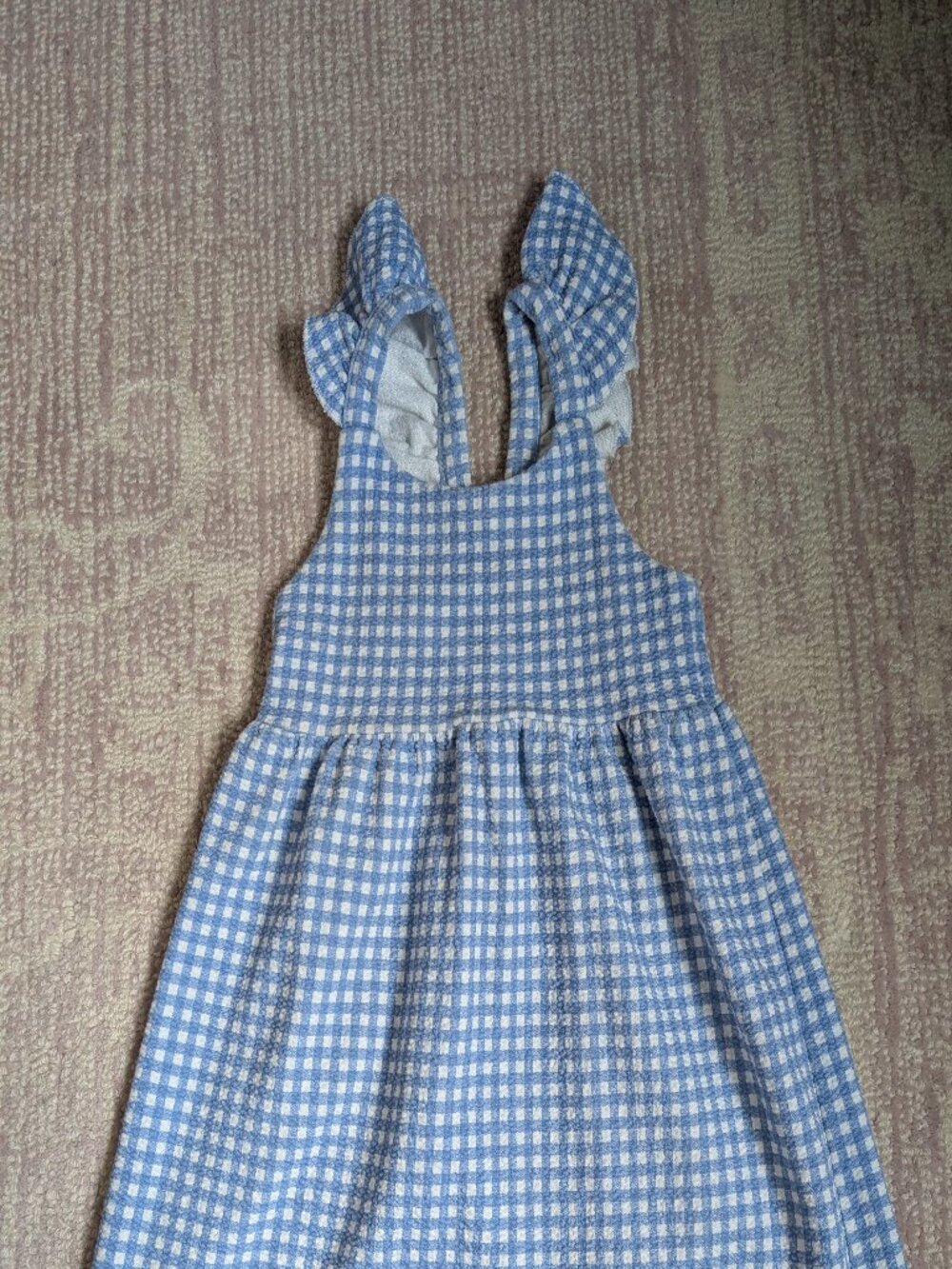 Zara kids - gingham dress - EUC